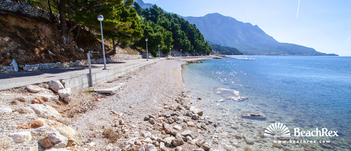 Croatia - Dalmatia  Split -  Podgora - Beach Sutikla