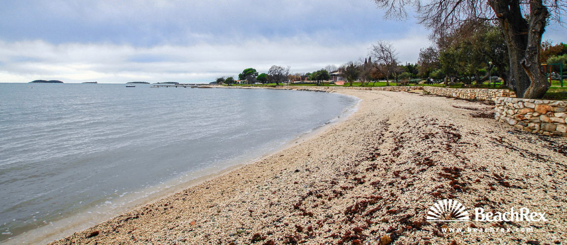 Kroatien - Istra -  Rovinj - Strand Polari