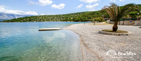 Croatie - Dalmatie  Split - Ile Brač -  Pučišća - Plage Luka