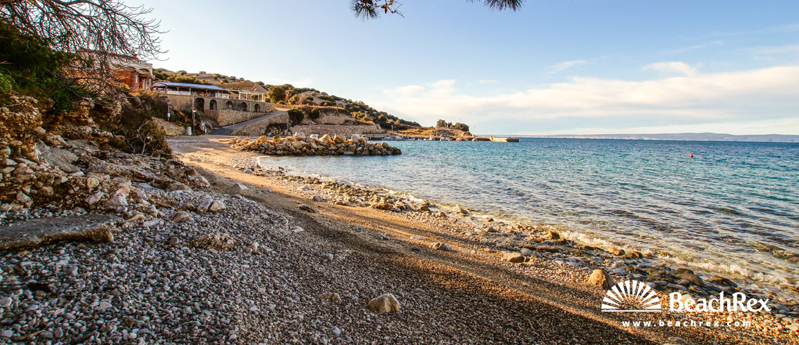 Hrvatska - Kvarner - Otok Krk -  Stara Baška - Plaža Stara Baška