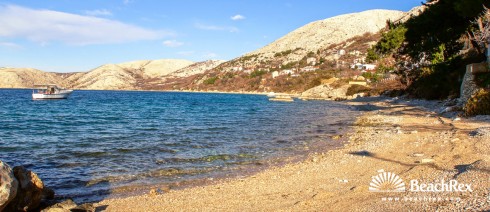 Croatia - Kvarner - Island Krk -  Stara Baška - Beach Stara Baška