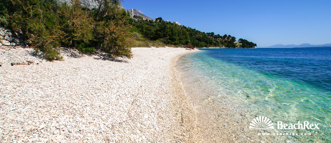 Croatia - Dalmatia  Split -  Igrane - Beach Djevičanska