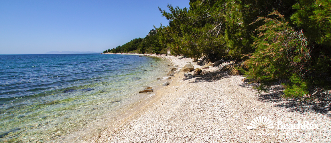 Croatia - Dalmatia  Split -  Igrane - Beach Djevičanska