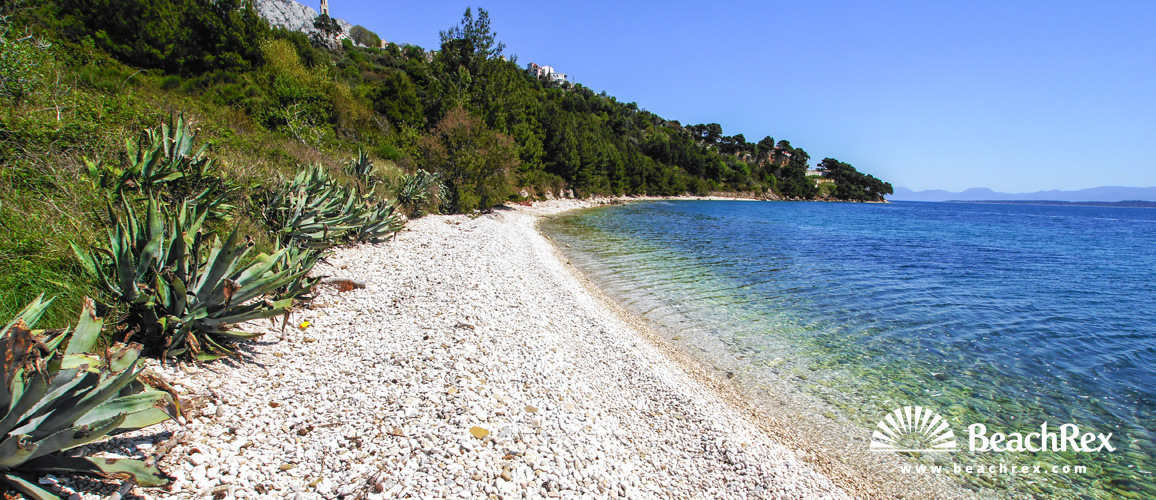 Croatia - Dalmatia  Split -  Igrane - Beach Djevičanska