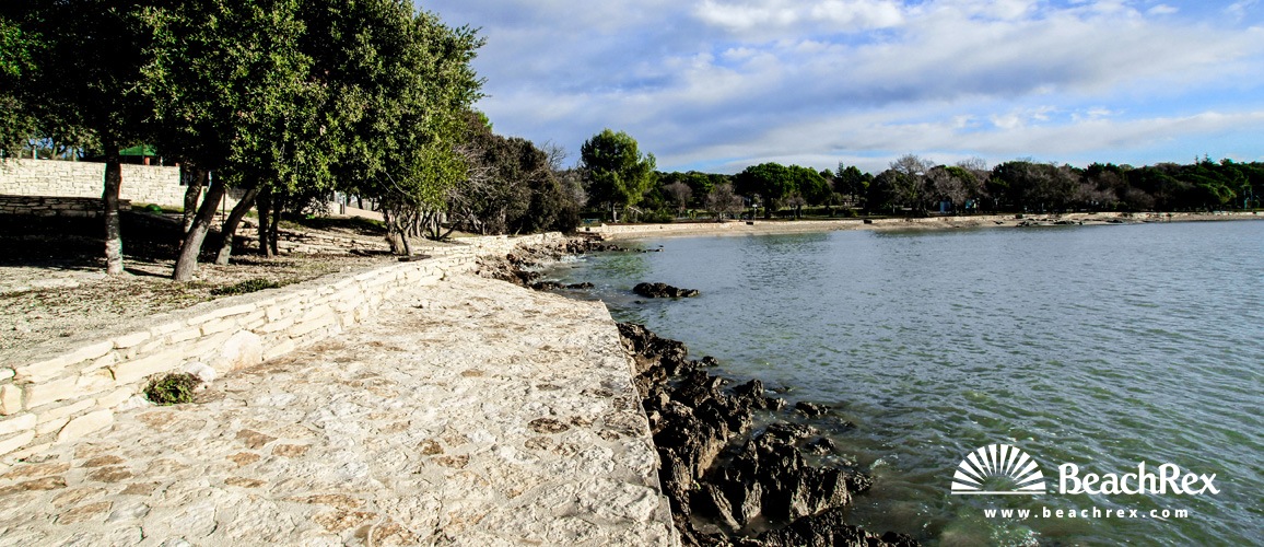 Croazia - Istra -  Rovinj - Spiaggia Veštar