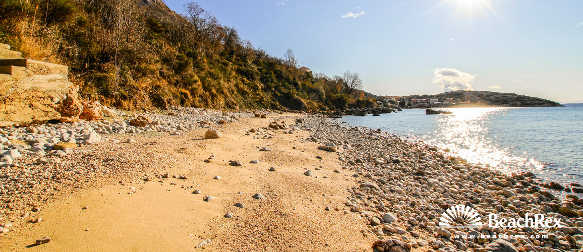 Croatia - Kvarner - Island Krk -  Stara Baška - Beach Barčica