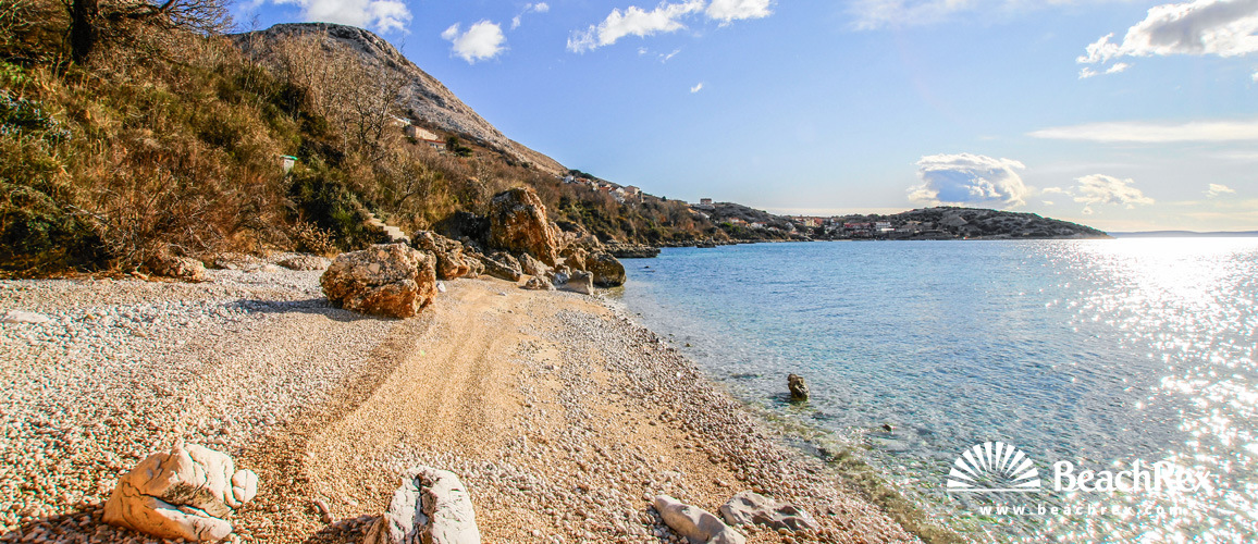 Croatia - Kvarner - Island Krk -  Stara Baška - Beach Barčica