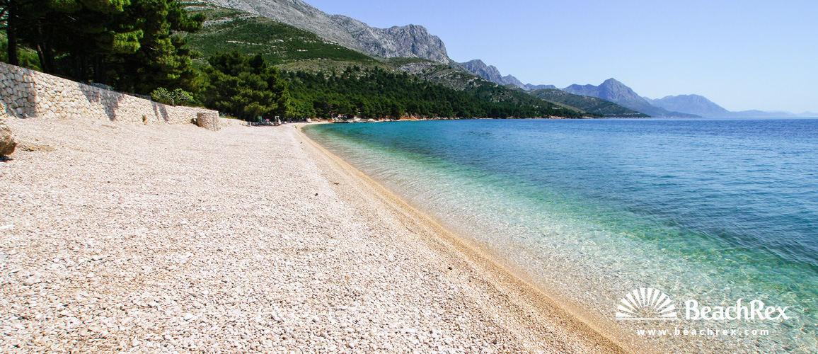 Croatia - Dalmatia  Split -  Živogošće - Beach Dole