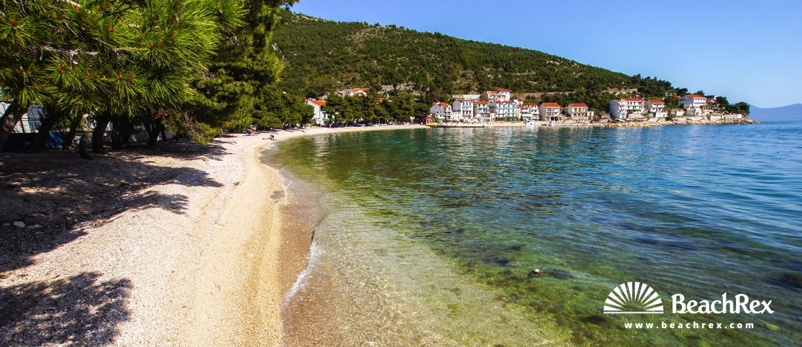 Croatia - Dalmatia  Split -  Drvenik - Beach Gornja Vala