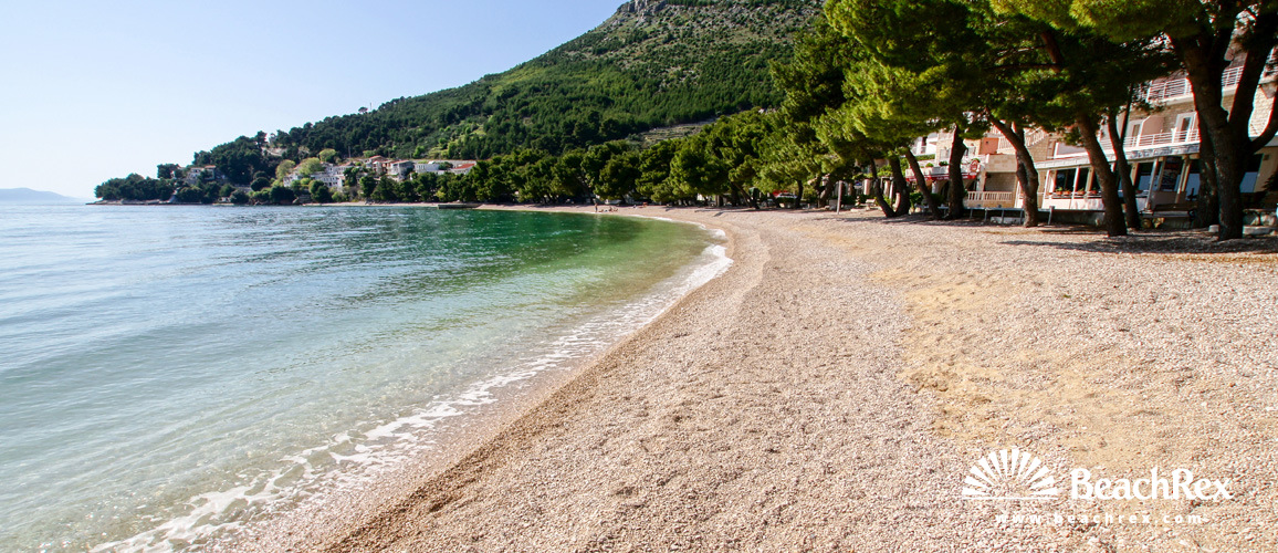 Croatia - Dalmatia  Split -  Drvenik - Beach Gornja Vala