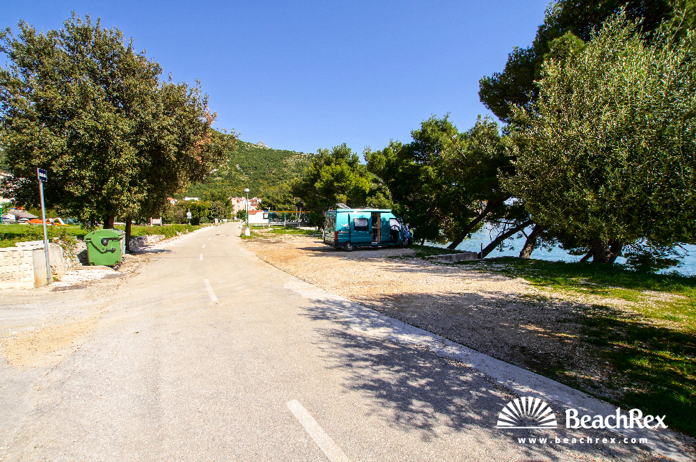 Croatia - Dalmatia  Split -  Drvenik - Beach Gornja Vala