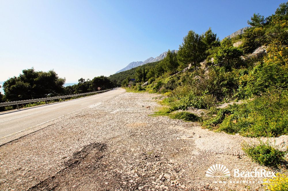 Croatia - Dalmatia  Split -  Zaostrog - Beach Lučica