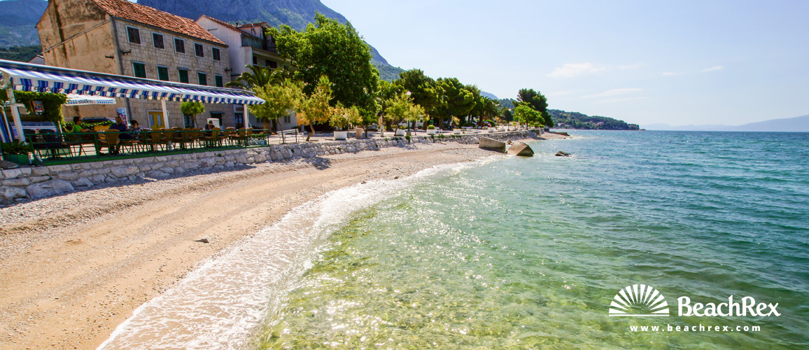 Croatia - Dalmatia  Split -  Zaostrog - Beach Mirela