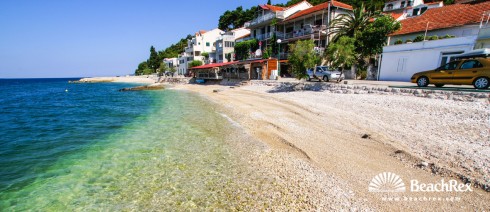 Croatia - Dalmatia  Split -  Zaostrog - Beach Mirela
