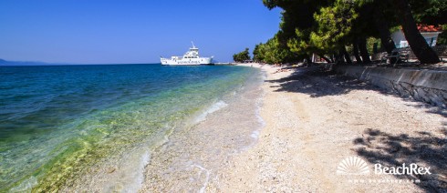Croatia - Dalmatia  Split -  Zaostrog - Beach Zaostrog