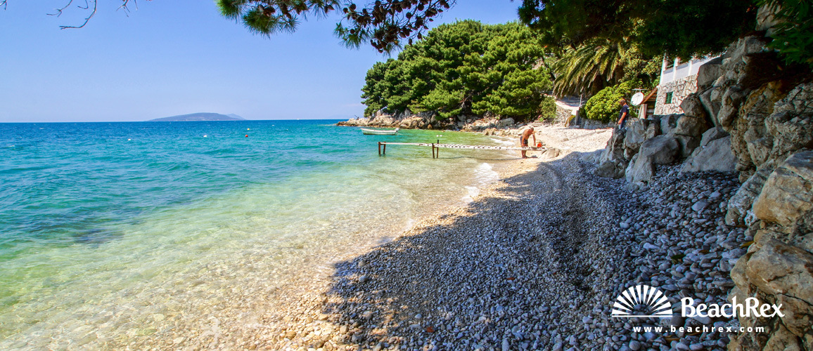 Croatia - Dalmatia  Split -  Podaca - Beach Borova