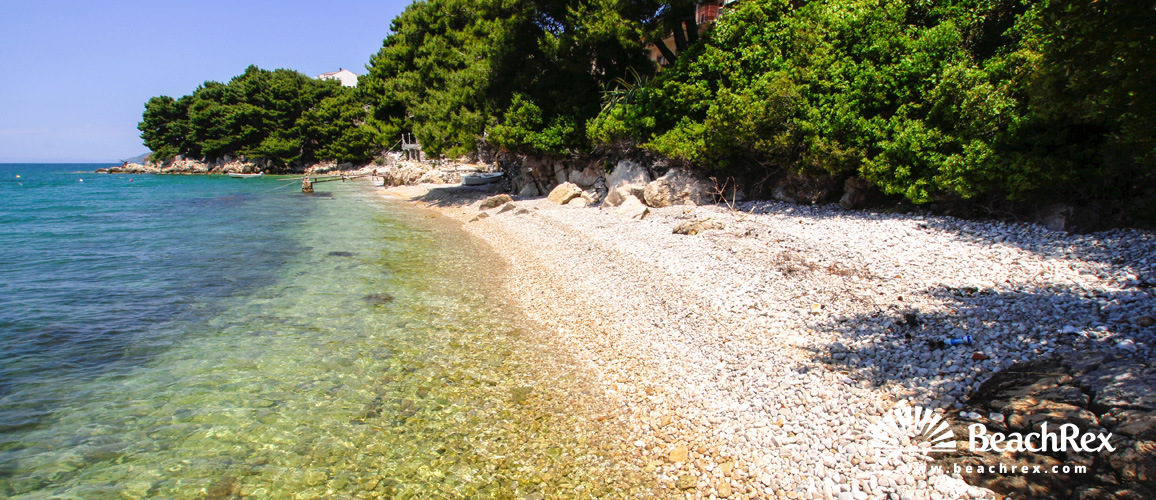 Croatia - Dalmatia  Split -  Podaca - Beach Borova