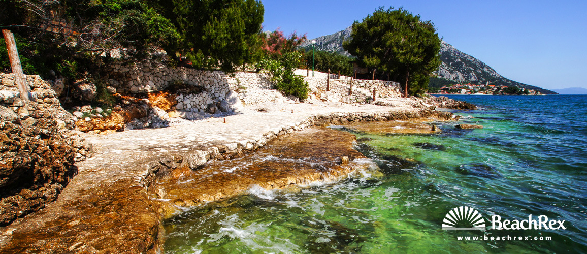 Croatia - Dalmatia  Split -  Brist - Beach Biserka