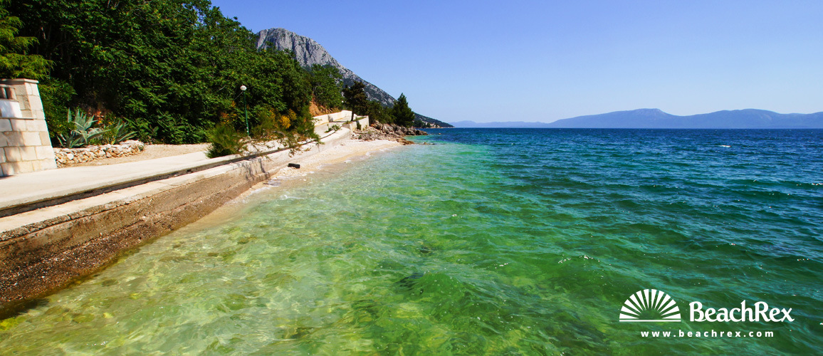 Croatia - Dalmatia  Split -  Brist - Beach Biserka