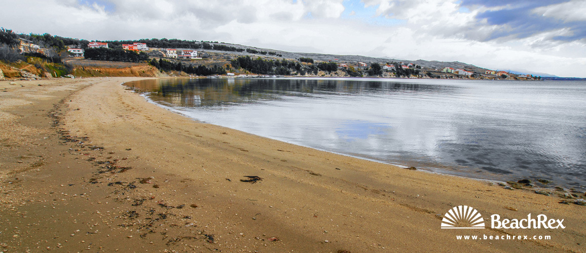 Croazia - Dalmazia  Zadar - Isola Pag -  Vlašići - Spiaggia Vlašići