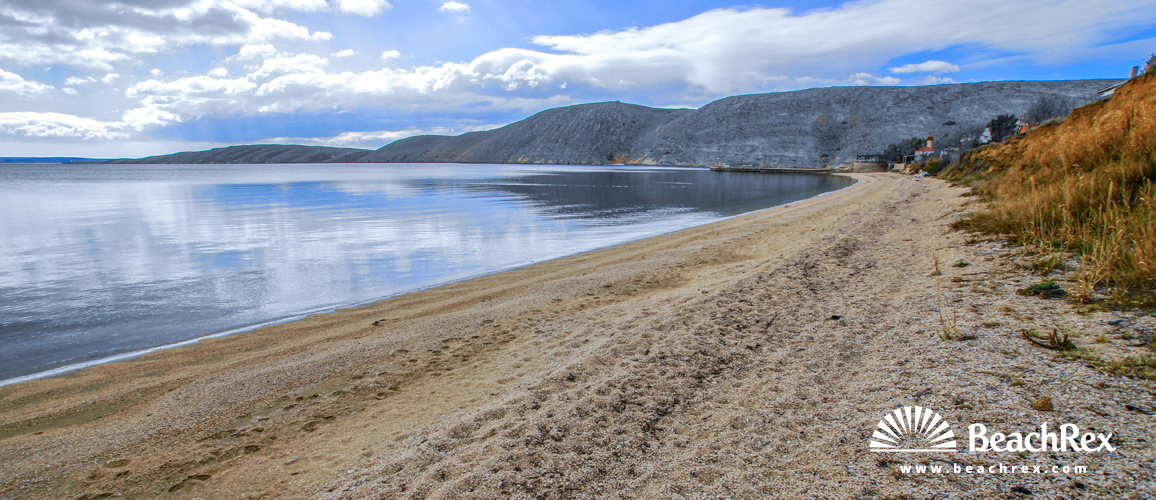 Croazia - Dalmazia  Zadar - Isola Pag -  Vlašići - Spiaggia Vlašići