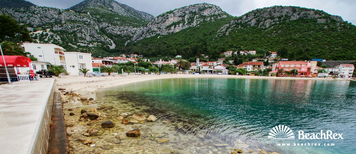 Croatie - Dalmatie  Dubrovnik -  Klek - Plage Klek