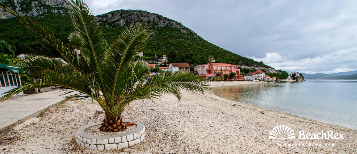 Croatie - Dalmatie  Dubrovnik -  Klek - Plage Klek