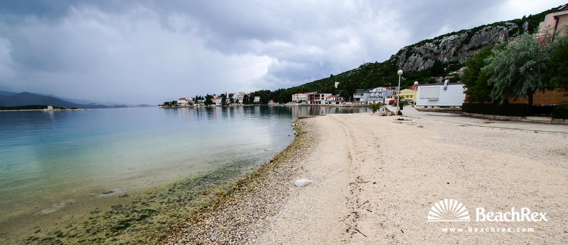 Croatie - Dalmatie  Dubrovnik -  Klek - Plage Klek