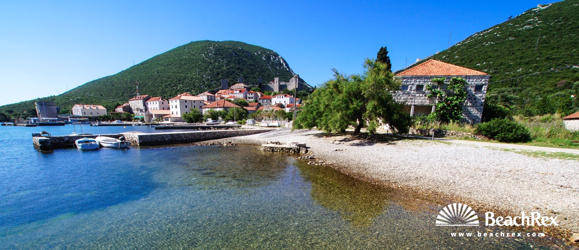 Croacia - Dalmacia  Dubrovnik -  Ston - Playa Mali Ston