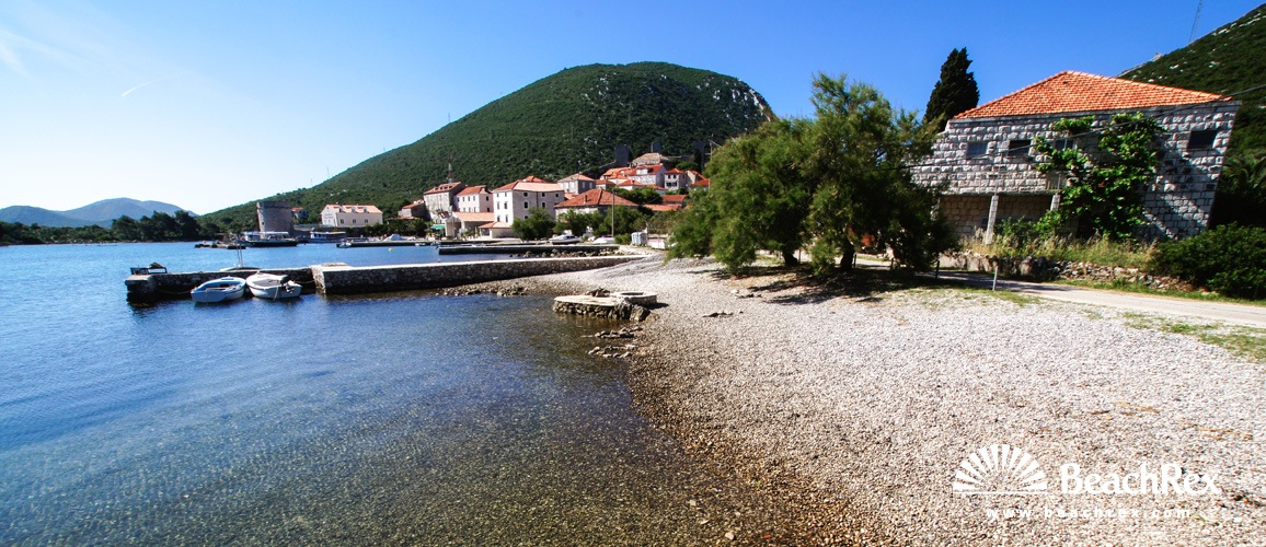Croacia - Dalmacia  Dubrovnik -  Ston - Playa Mali Ston