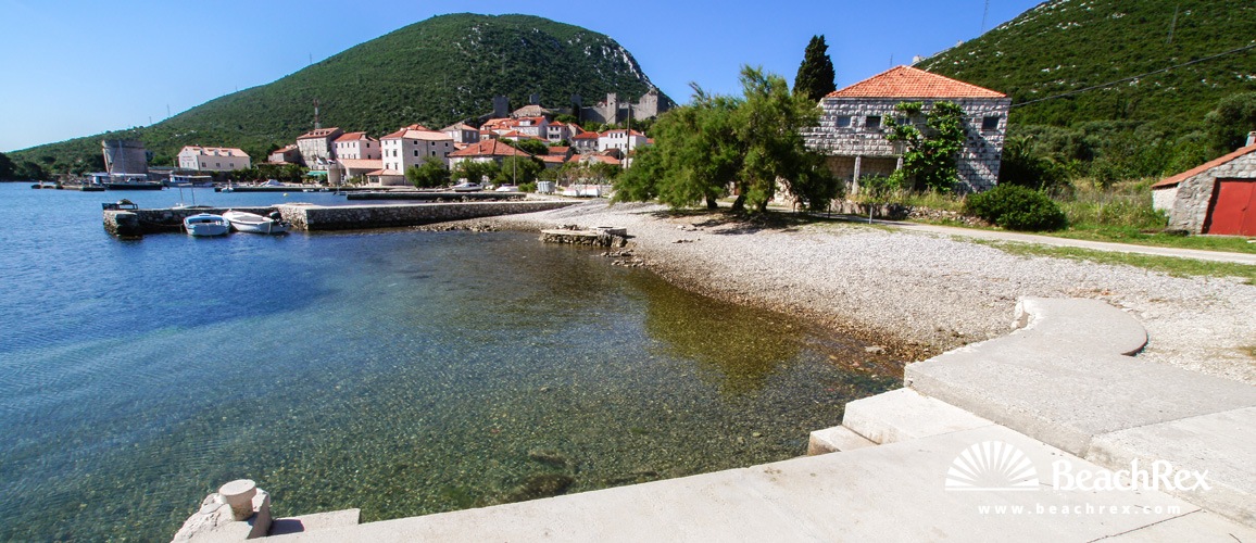 Croacia - Dalmacia  Dubrovnik -  Ston - Playa Mali Ston
