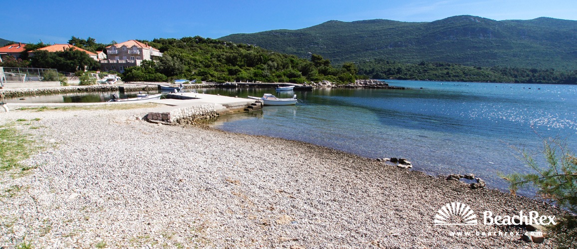Croacia - Dalmacia  Dubrovnik -  Ston - Playa Mali Ston