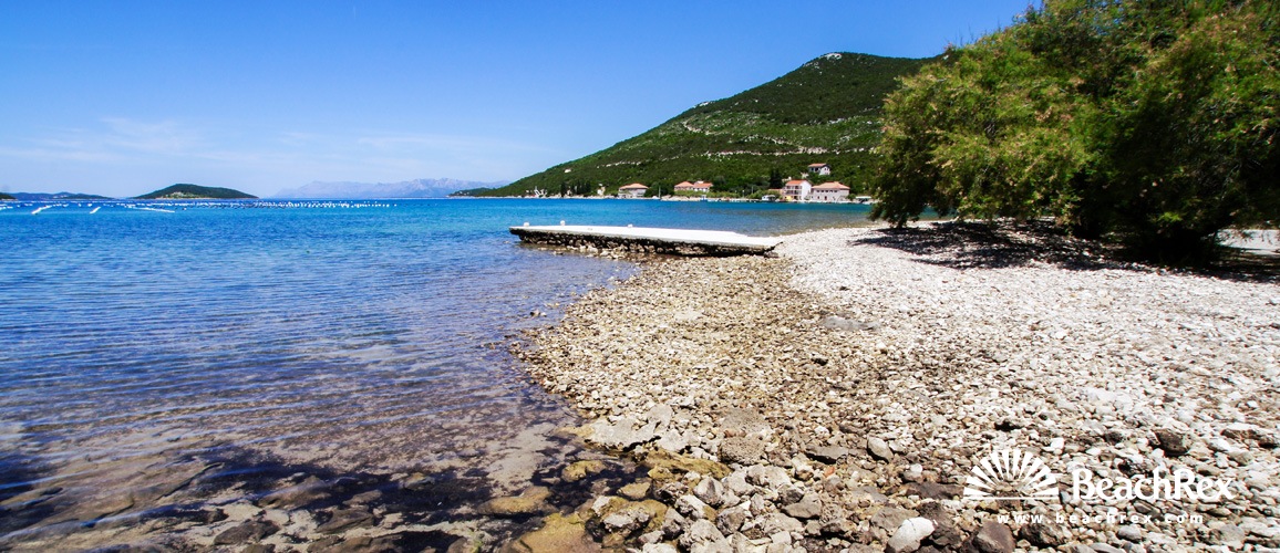Croatia - Dalmatia  Dubrovnik -  Brijesta - Beach Brijesta