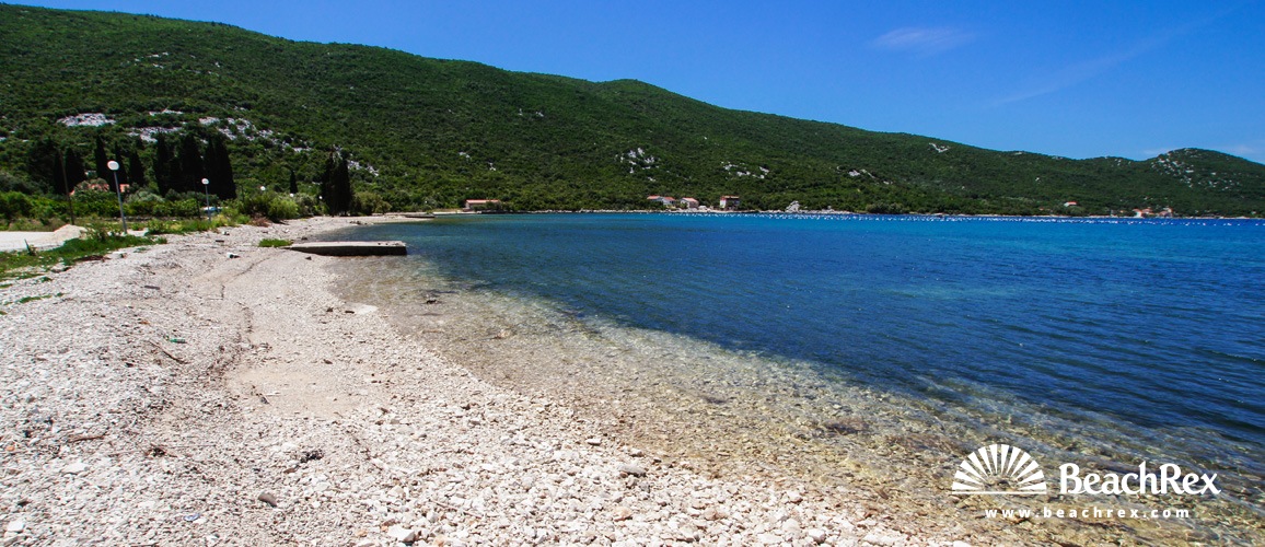 Croatia - Dalmatia  Dubrovnik -  Brijesta - Beach Brijesta