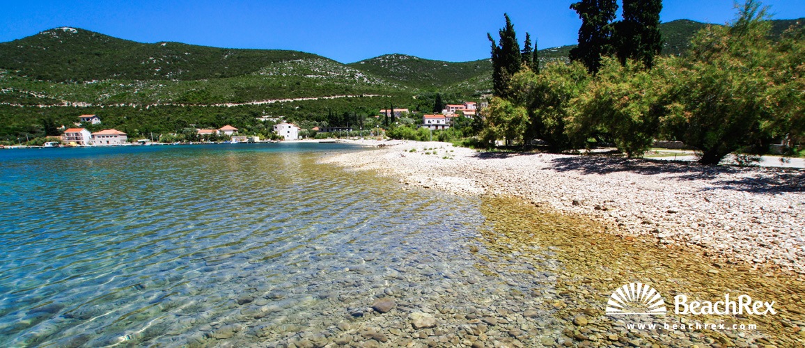 Croatia - Dalmatia  Dubrovnik -  Brijesta - Beach Brijesta