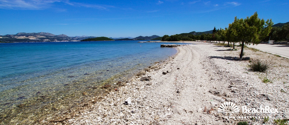 Croatia - Dalmatia  Dubrovnik -  Drače - Beach Drače