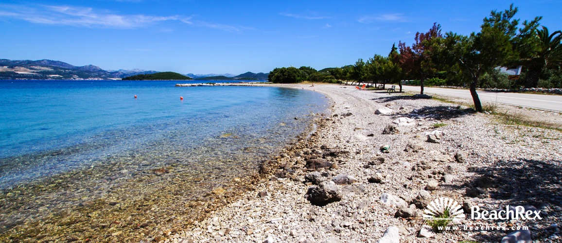 Croatia - Dalmatia  Dubrovnik -  Drače - Beach Drače