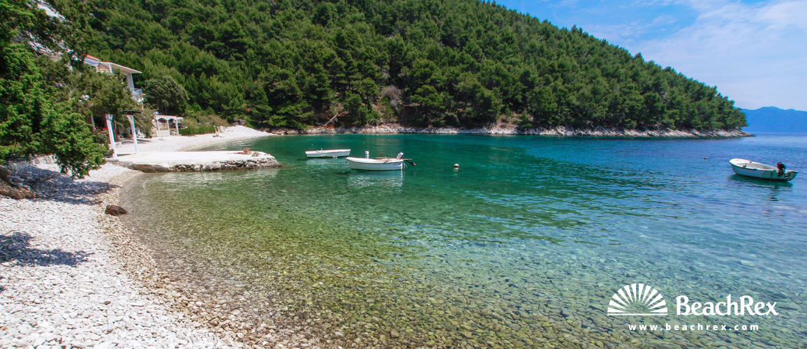 Croatia - Dalmatia  Split - Island Hvar -  Bogomolje - Beach Smokvina