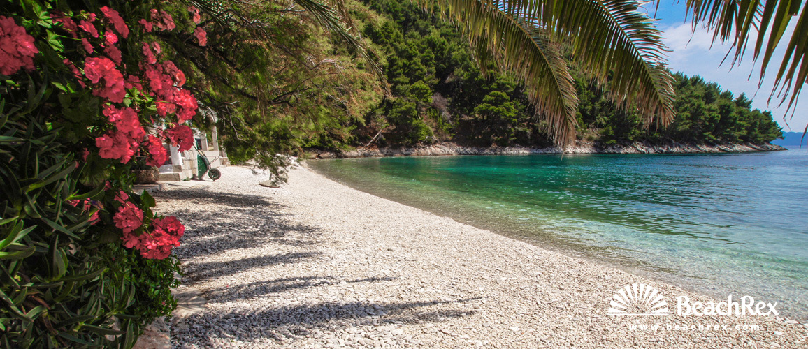 Croatia - Dalmatia  Split - Island Hvar -  Bogomolje - Beach Smokvina