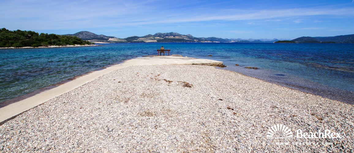Croatia - Dalmatia  Dubrovnik -  Sreser - Beach Rat