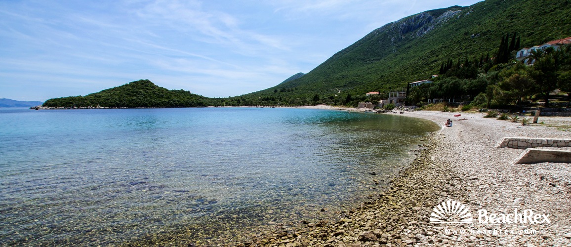 Croatia - Dalmatia  Dubrovnik -  Trpanj - Beach Luka