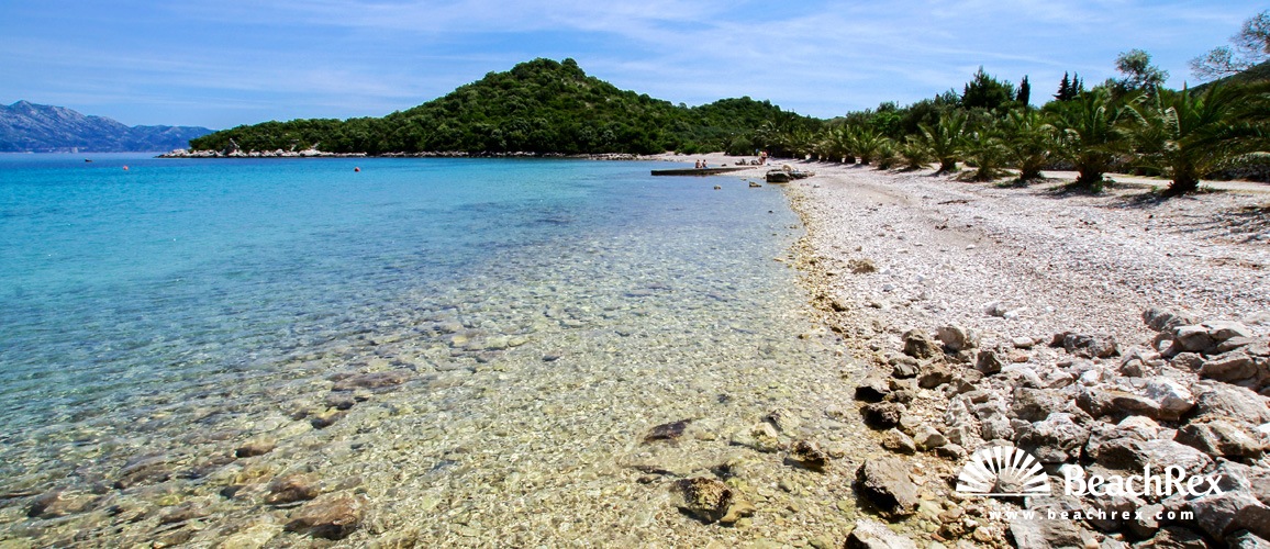 Croatia - Dalmatia  Dubrovnik -  Trpanj - Beach Luka