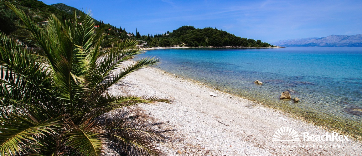 Croatia - Dalmatia  Dubrovnik -  Trpanj - Beach Luka
