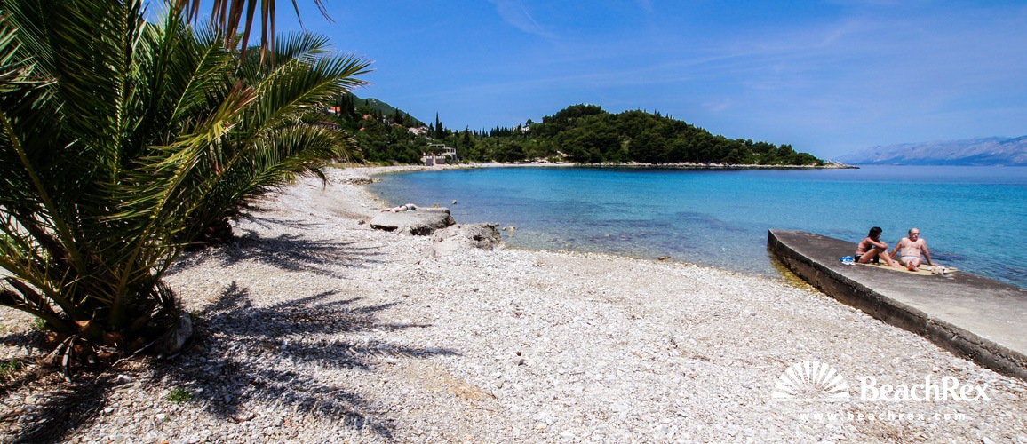 Croatia - Dalmatia  Dubrovnik -  Trpanj - Beach Luka