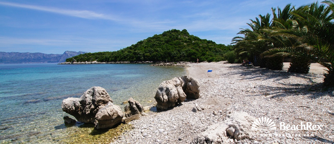 Croatia - Dalmatia  Dubrovnik -  Trpanj - Beach Luka