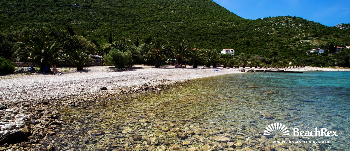 Croatia - Dalmatia  Dubrovnik -  Trpanj - Beach Luka