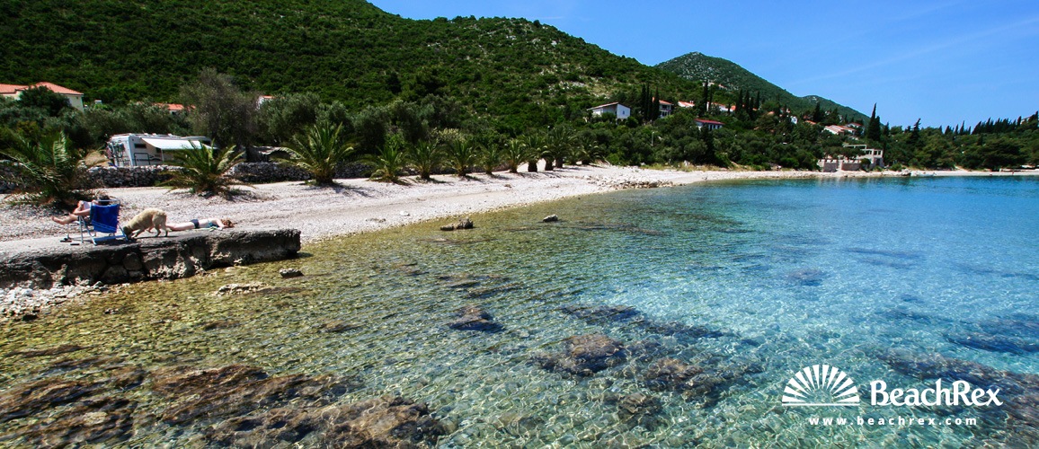 Croatia - Dalmatia  Dubrovnik -  Trpanj - Beach Luka