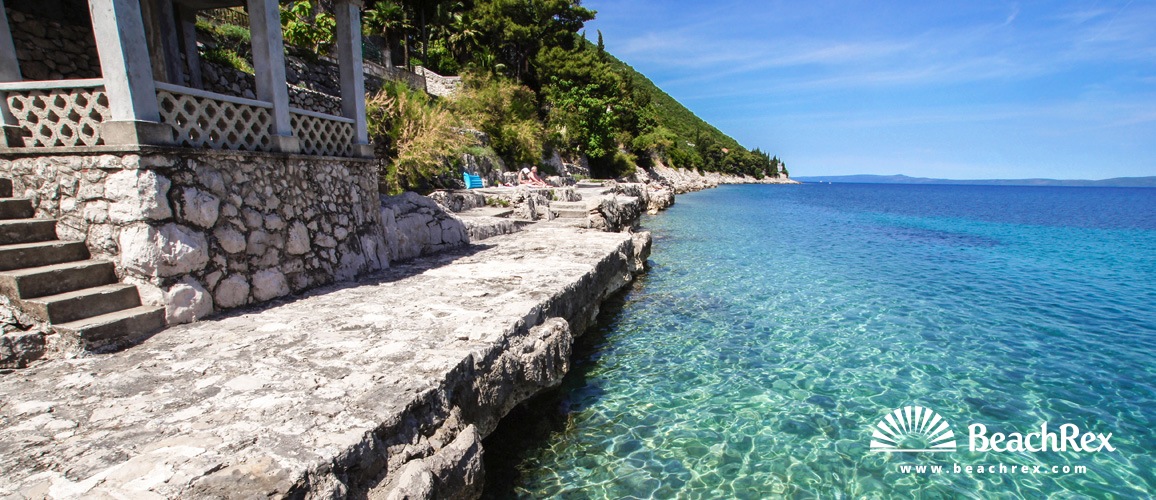 Croatia - Dalmatia  Dubrovnik -  Trpanj - Beach Pozora