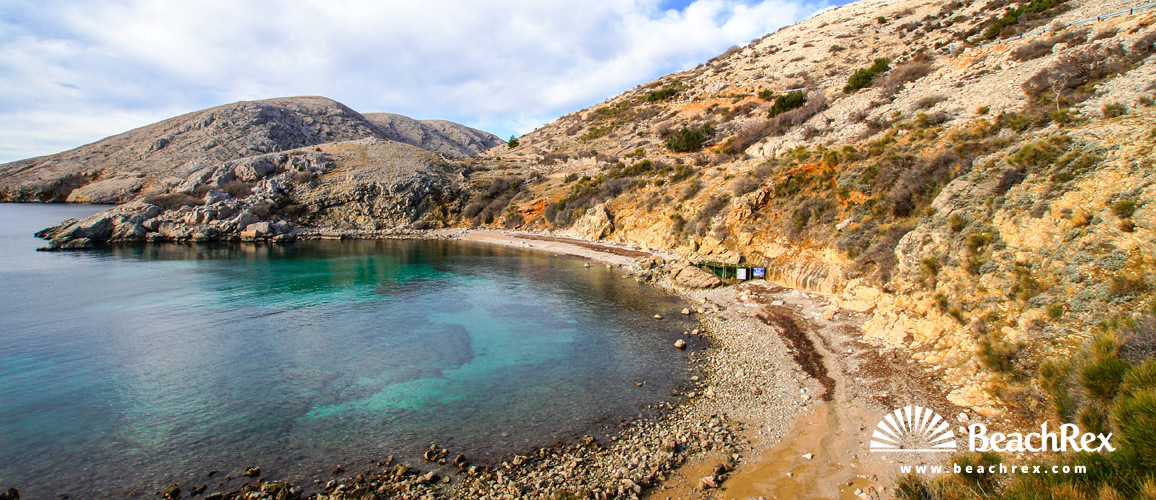 Croatia - Kvarner - Island Krk -  Stara Baška - Beach Zaglav
