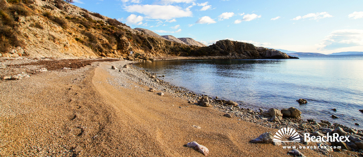 Croatia - Kvarner - Island Krk -  Stara Baška - Beach Zaglav